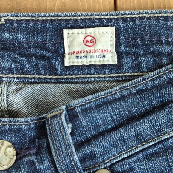 AG Adriano Goldschmied Tomboy Crop Jeans SZ 25 - Picture 13 of 14